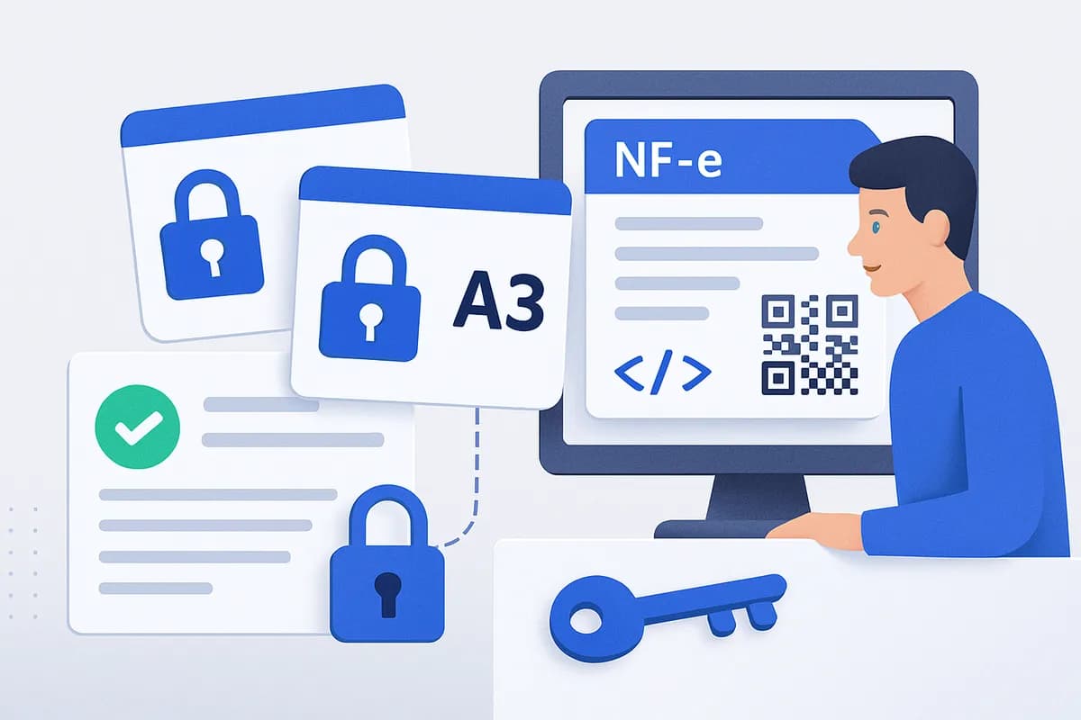 Certificado Digital para NF-e: A1 ou A3? Guia Definitivo